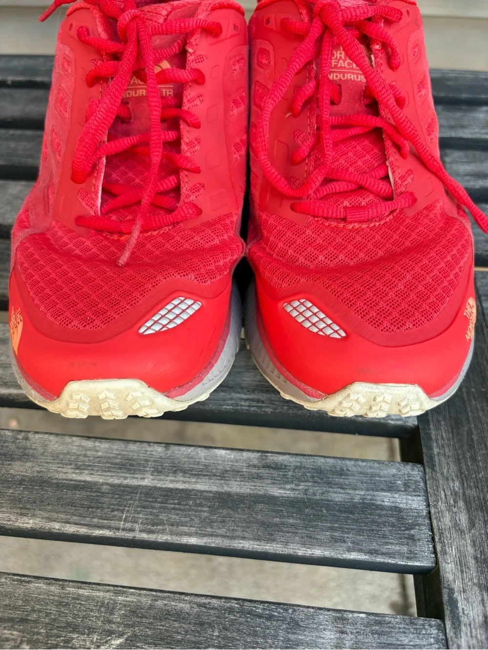 The North Face lightweight red